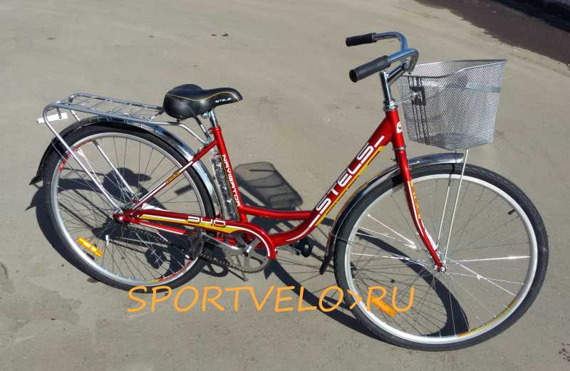 Велосипед Stels Navigator Lady 240 красный-золотой